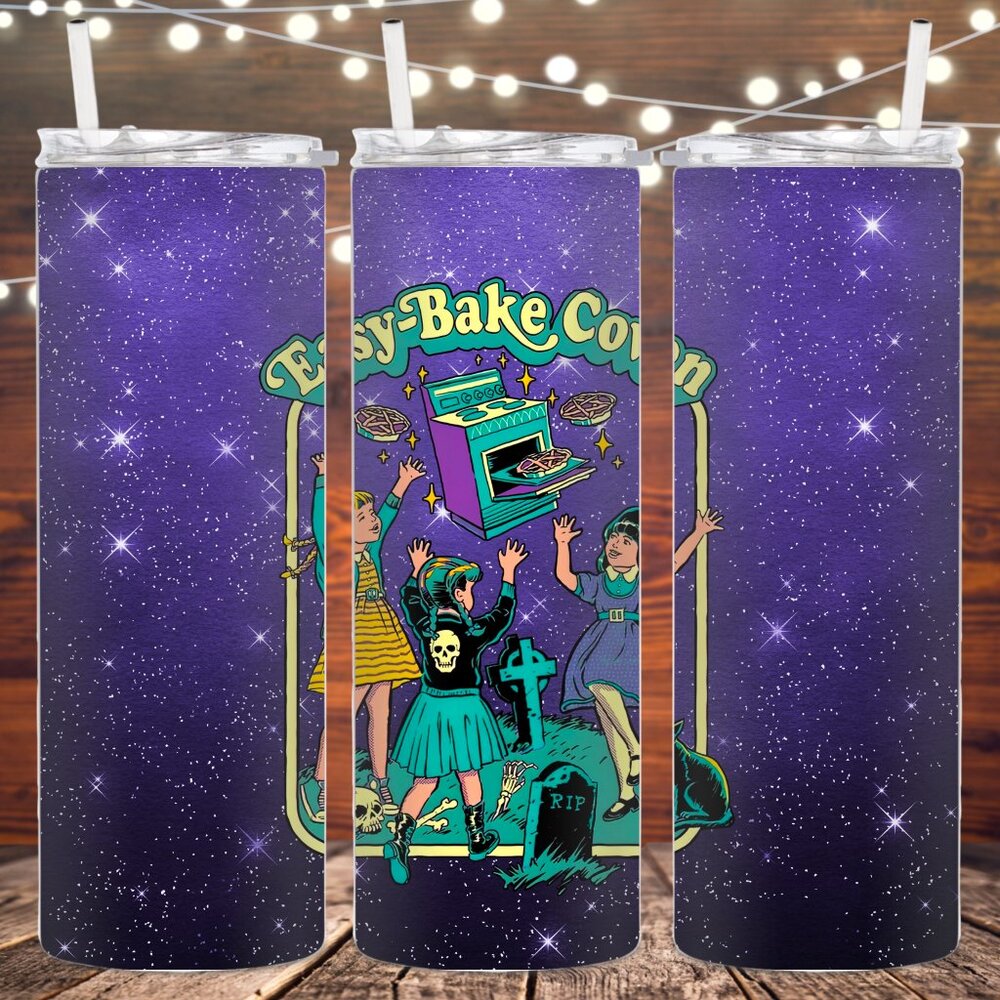 Easy Bake Coven 20 fl oz metal tumbler